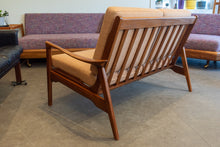 Load image into Gallery viewer, Restored Imperial Afromosia Loveseat