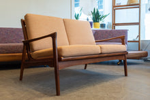 Load image into Gallery viewer, Restored Imperial Afromosia Loveseat