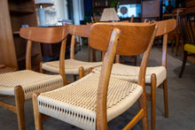 Load image into Gallery viewer, Restored Vintage Hans Wegner CH23 Dining Chairs - Set of Four