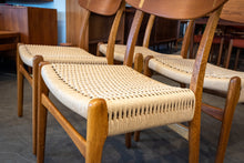 Load image into Gallery viewer, Restored Vintage Hans Wegner CH23 Dining Chairs - Set of Four