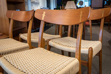 Load image into Gallery viewer, Restored Vintage Hans Wegner CH23 Dining Chairs - Set of Four