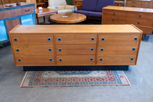 Load image into Gallery viewer, Vintage Teak Nine Drawer Dresser