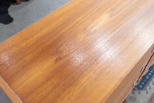 Load image into Gallery viewer, Vintage Teak Nine Drawer Dresser