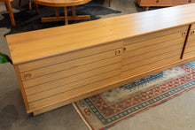 Load image into Gallery viewer, Vintage Danish Teak Media Cabinet/Low Sideboard