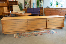 Load image into Gallery viewer, Vintage Danish Teak Media Cabinet/Low Sideboard