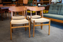 Load image into Gallery viewer, Restored Vintage Hans Wegner CH23 Dining Chairs - Set of Four