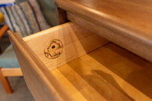 Load image into Gallery viewer, Restored Solid Birch Tallboy Dresser