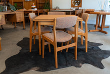 Load image into Gallery viewer, Restored Vintage Square Draw Leaf Dining Table