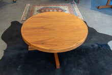 Load image into Gallery viewer, Restored Vintage Teak Round Coffee Table