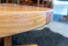 Load image into Gallery viewer, Restored Vintage Teak Round Coffee Table