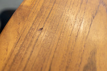 Load image into Gallery viewer, Restored Vintage Teak Round Coffee Table
