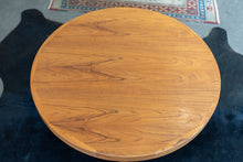 Load image into Gallery viewer, Restored Vintage Teak Round Coffee Table