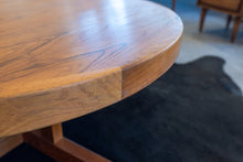 Load image into Gallery viewer, Restored Vintage Teak Round Coffee Table
