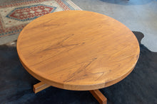 Load image into Gallery viewer, Restored Vintage Teak Round Coffee Table