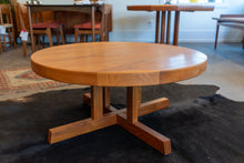 Load image into Gallery viewer, Restored Vintage Teak Round Coffee Table