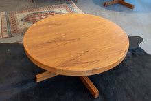 Load image into Gallery viewer, Restored Vintage Teak Round Coffee Table