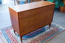 Load image into Gallery viewer, Vintage Teak Record Cabinet