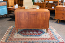 Load image into Gallery viewer, Vintage Teak Record Cabinet