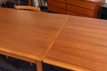 Load image into Gallery viewer, Restored Teak Drawleaf Dining Table