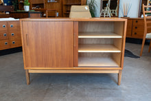 Load image into Gallery viewer, Vintage Poul Hundevad Teak Sideboard with Custom Teak Base