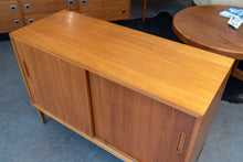 Load image into Gallery viewer, Vintage Poul Hundevad Teak Sideboard with Custom Teak Base