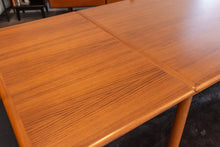 Load image into Gallery viewer, Restored Teak Drawleaf Dining Table