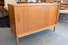 Load image into Gallery viewer, Vintage Poul Hundevad Teak Sideboard with Custom Teak Base