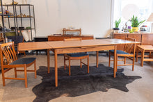 Load image into Gallery viewer, Restored Teak Drawleaf Dining Table
