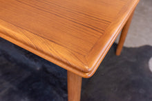 Load image into Gallery viewer, Restored Teak Drawleaf Dining Table