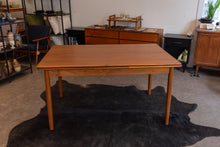 Load image into Gallery viewer, Restored Teak Drawleaf Dining Table
