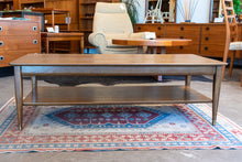 Load image into Gallery viewer, Vintage Solid Wood Elm Coffee Table with Lower Shelf