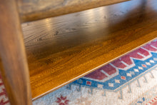 Load image into Gallery viewer, Vintage Solid Wood Elm Coffee Table with Lower Shelf