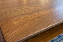 Load image into Gallery viewer, Vintage Solid Wood Elm Coffee Table with Lower Shelf