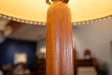 Load image into Gallery viewer, Vintage Solid Teak Floor Lamp
