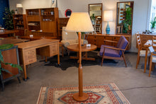 Load image into Gallery viewer, Vintage Solid Teak Floor Lamp