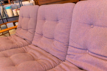 Load image into Gallery viewer, Vintage Teak Three Seater Sofa
