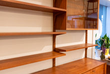 Load image into Gallery viewer, Vintage Teak Cado Wall Unit - Three bay