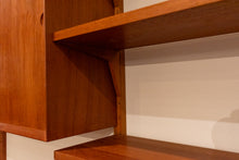 Load image into Gallery viewer, Vintage Teak Cado Wall Unit - Three bay