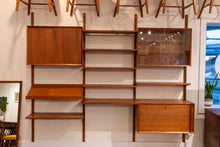 Load image into Gallery viewer, Vintage Teak Cado Wall Unit - Three bay