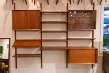 Load image into Gallery viewer, Vintage Teak Cado Wall Unit - Three bay