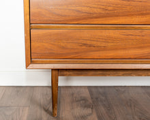 Load image into Gallery viewer, Vintage Walnut 8 Drawer Dresser by Honderich