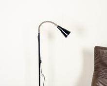 Load image into Gallery viewer, Black Gooseneck Floor Lamp