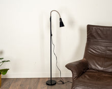 Load image into Gallery viewer, Black Gooseneck Floor Lamp