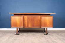 Load image into Gallery viewer, Vintage RS Associates Teak Executive Desk