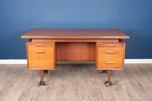 Load image into Gallery viewer, Vintage RS Associates Teak Executive Desk