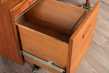 Load image into Gallery viewer, Vintage RS Associates Teak Executive Desk