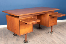 Load image into Gallery viewer, Vintage RS Associates Teak Executive Desk