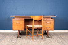 Load image into Gallery viewer, Vintage RS Associates Teak Executive Desk