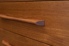 Load image into Gallery viewer, Vintage Teak Nine Drawer Dresser