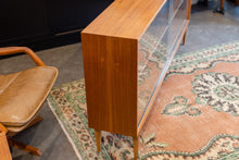 Load image into Gallery viewer, Vintage Teak Display Cabinet